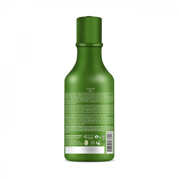 смотреть фотоКератинове молочко для волосся «Олія Аргани та Жожоба», Argan Leave-in Hidratante, 250 ml